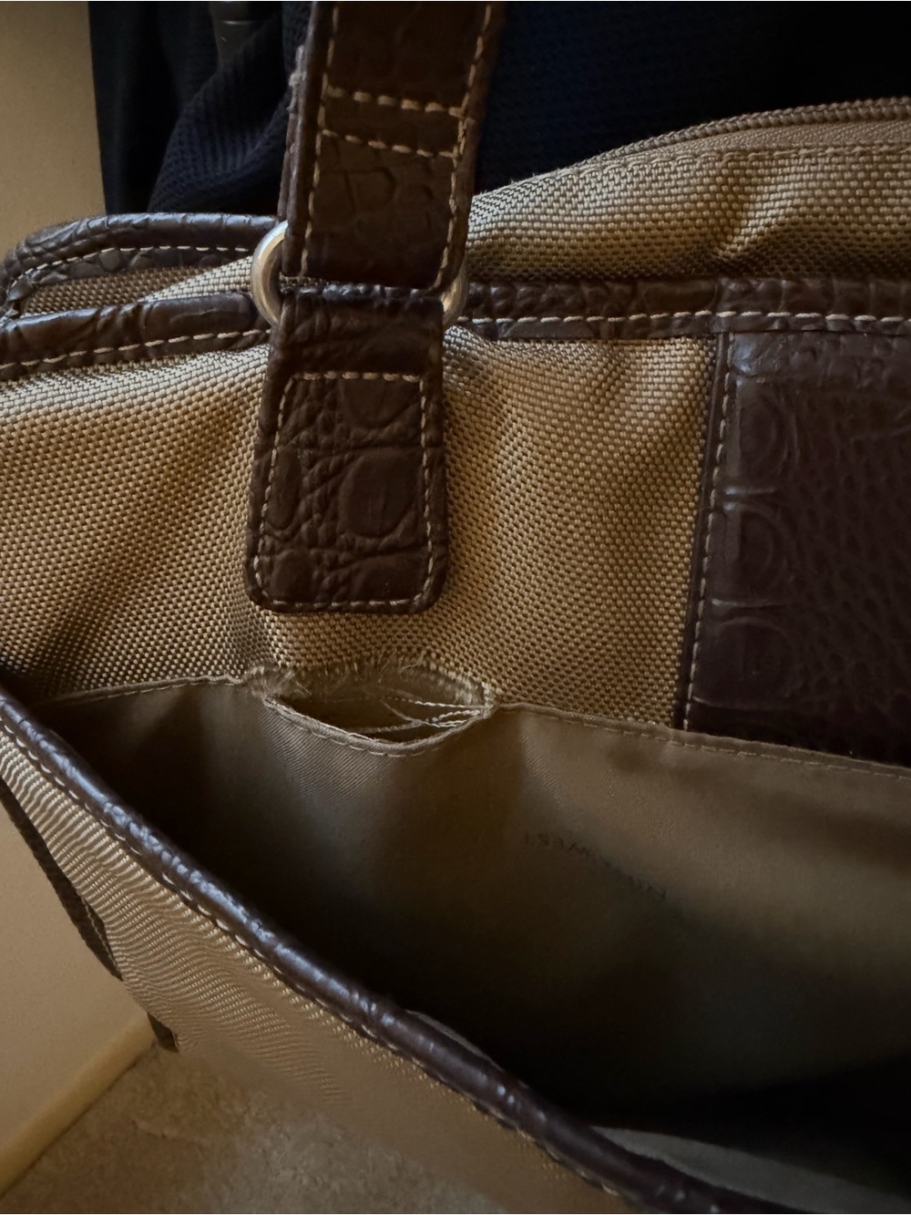 Nine West Tan and Brown Work Bag - Picture 13 of 13
